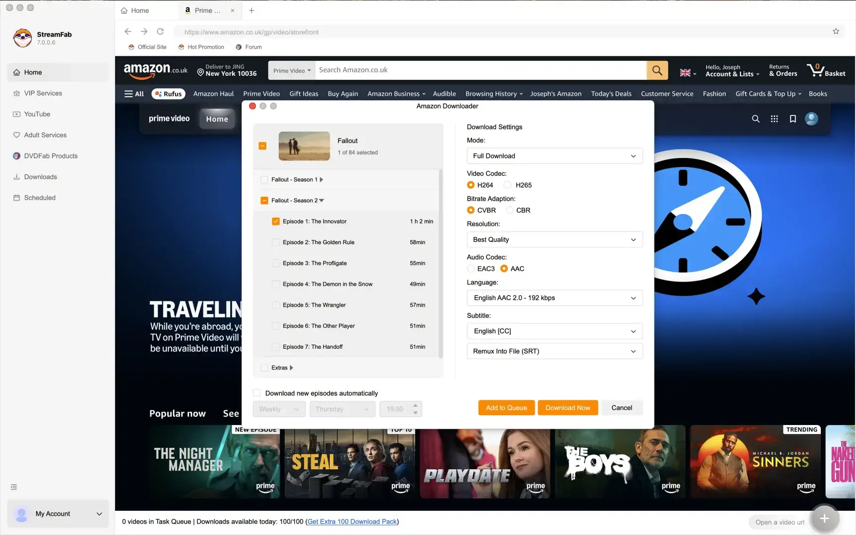 Amazon Prime Video specs image