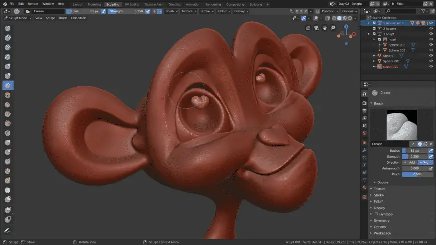 Blender specs image
