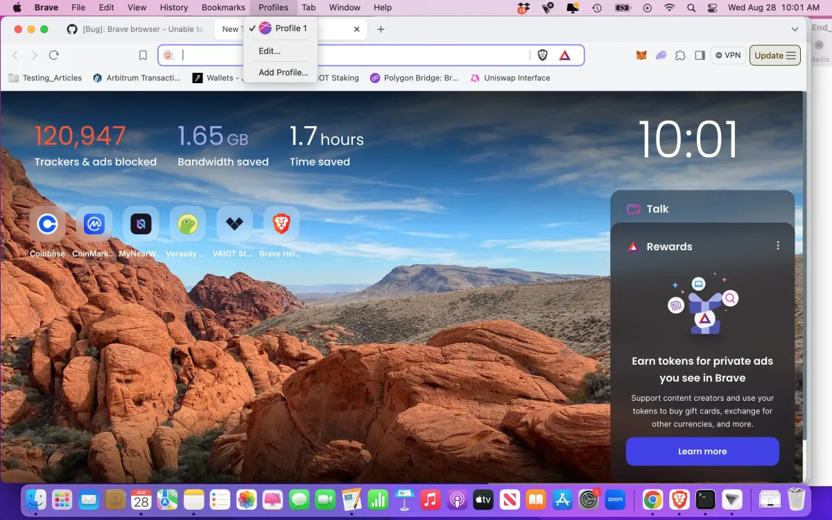 Brave Browser 3