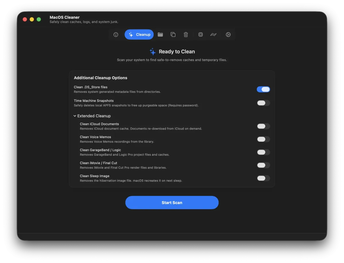 MacOSCleaner 2