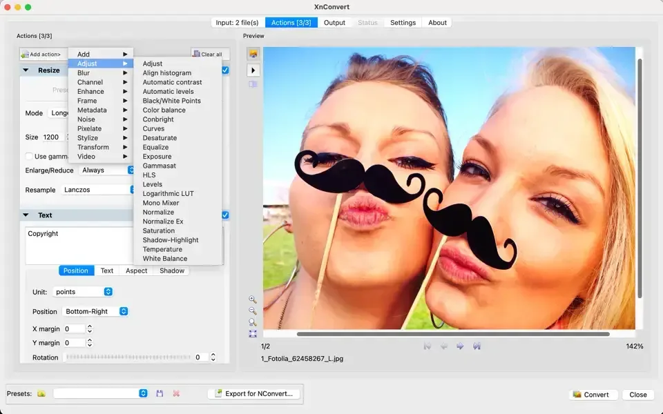 XnConvert 2