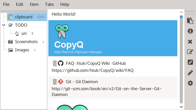 CopyQ 1