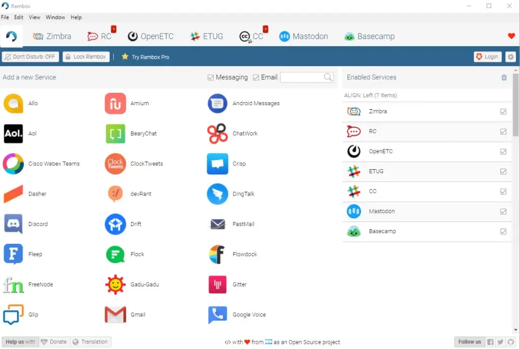 Rambox 3