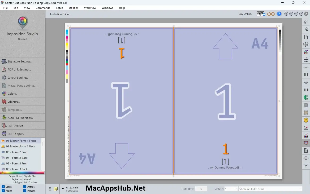 Imposition Studio for macOS Screenshot