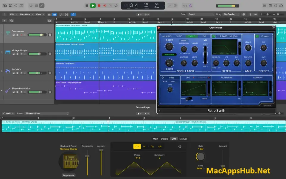Logic Pro for macOS screenshot