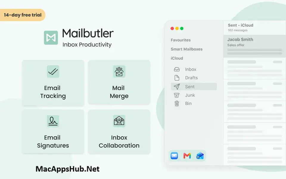 Mailbutler for macOS screenshot