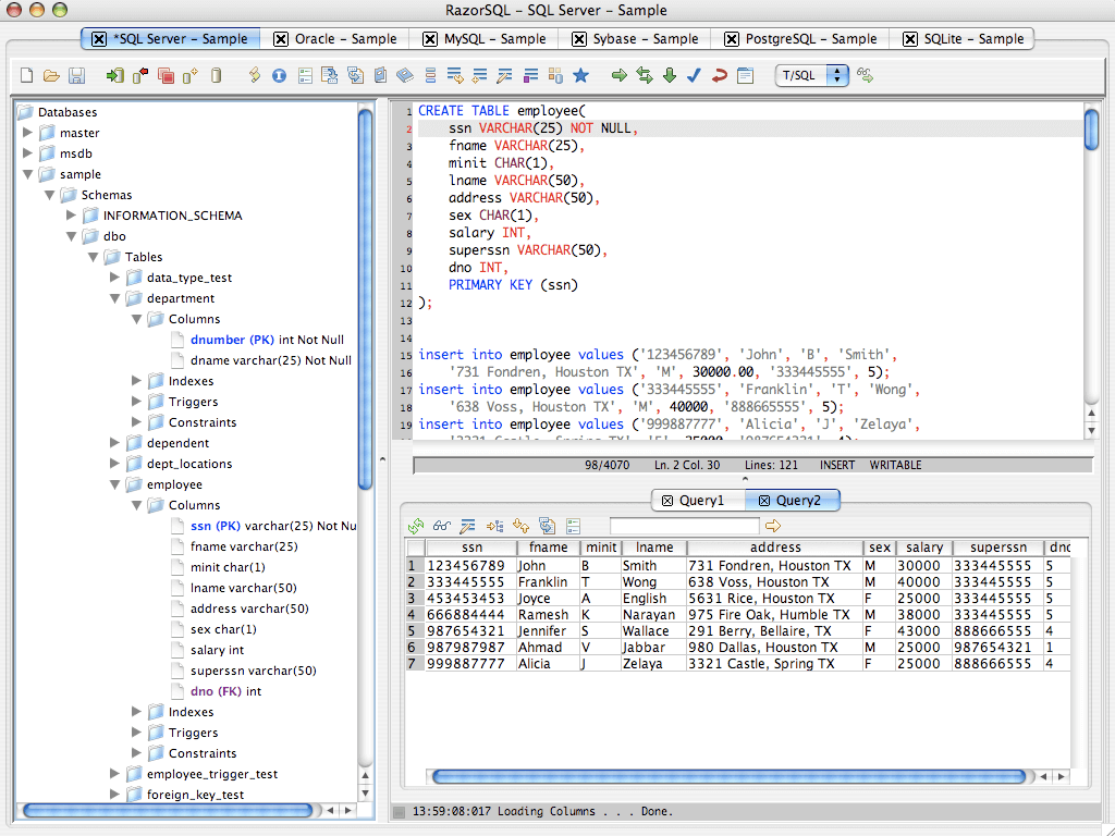 RazorSQL specs image