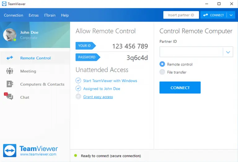 TeamViewer specs image