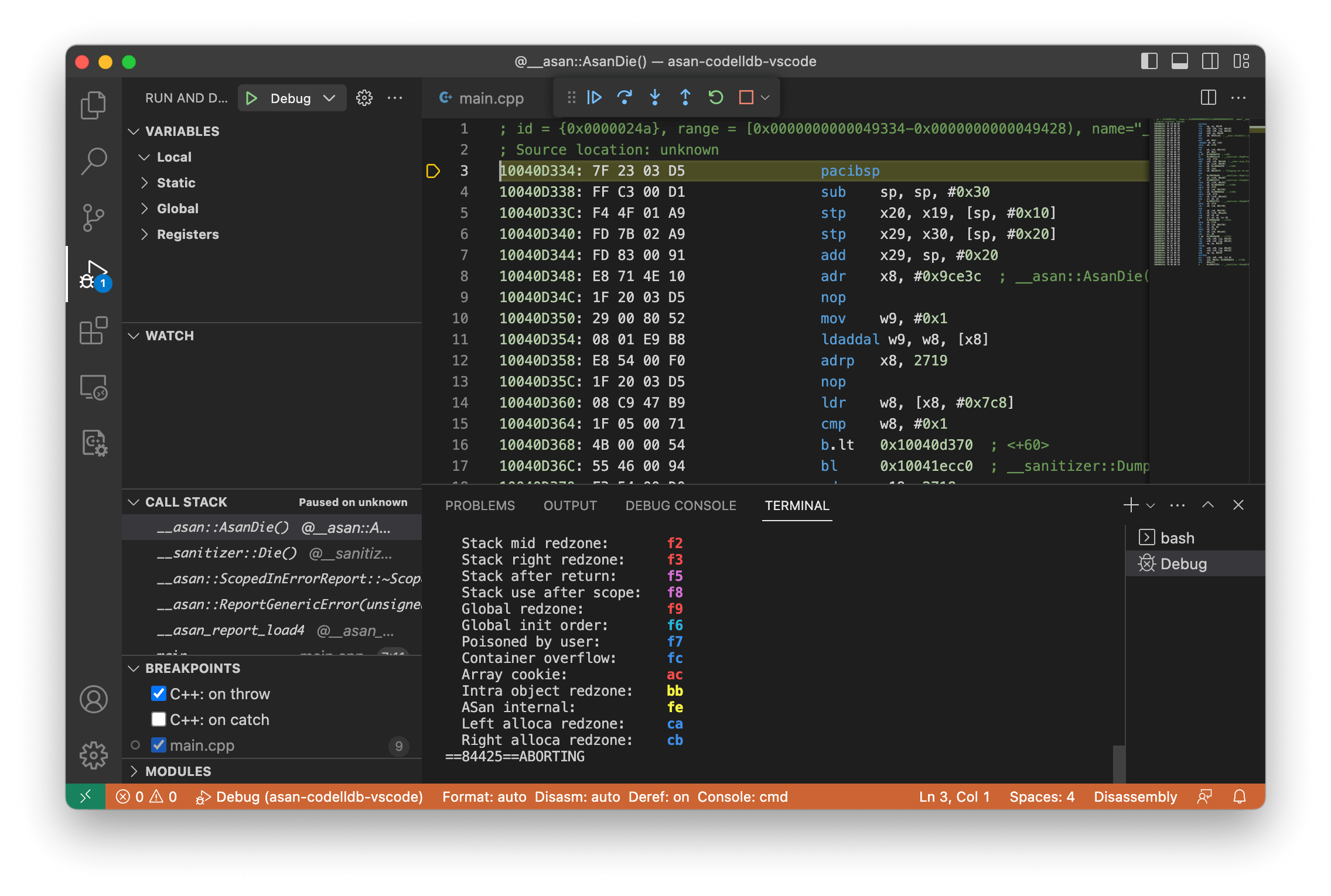 Visual Studio Code specs image